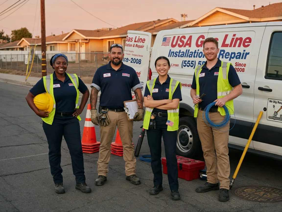 Gas Line Installation company in De Witt, AR